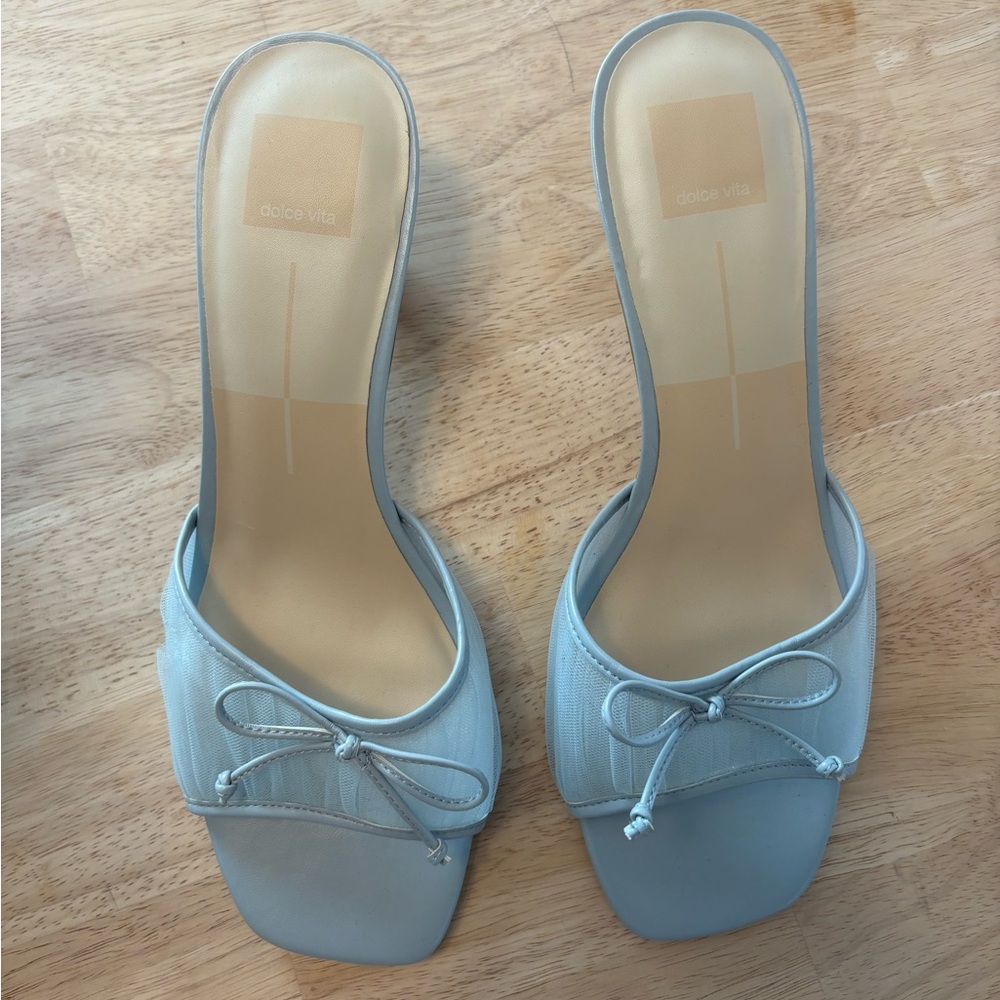 Dolce Vita Galen Heels Light Blue Tulle